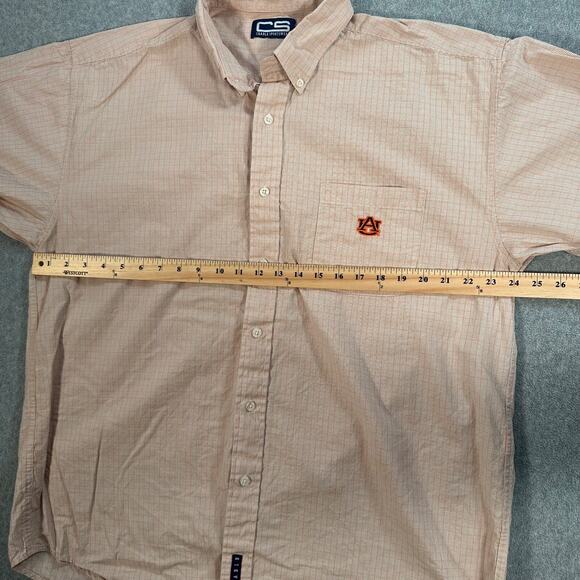 Auburn Tigers Crable Sportswear Orange Button Down Shirt Men XLarge Long Sleeve - Picture 3 of 8